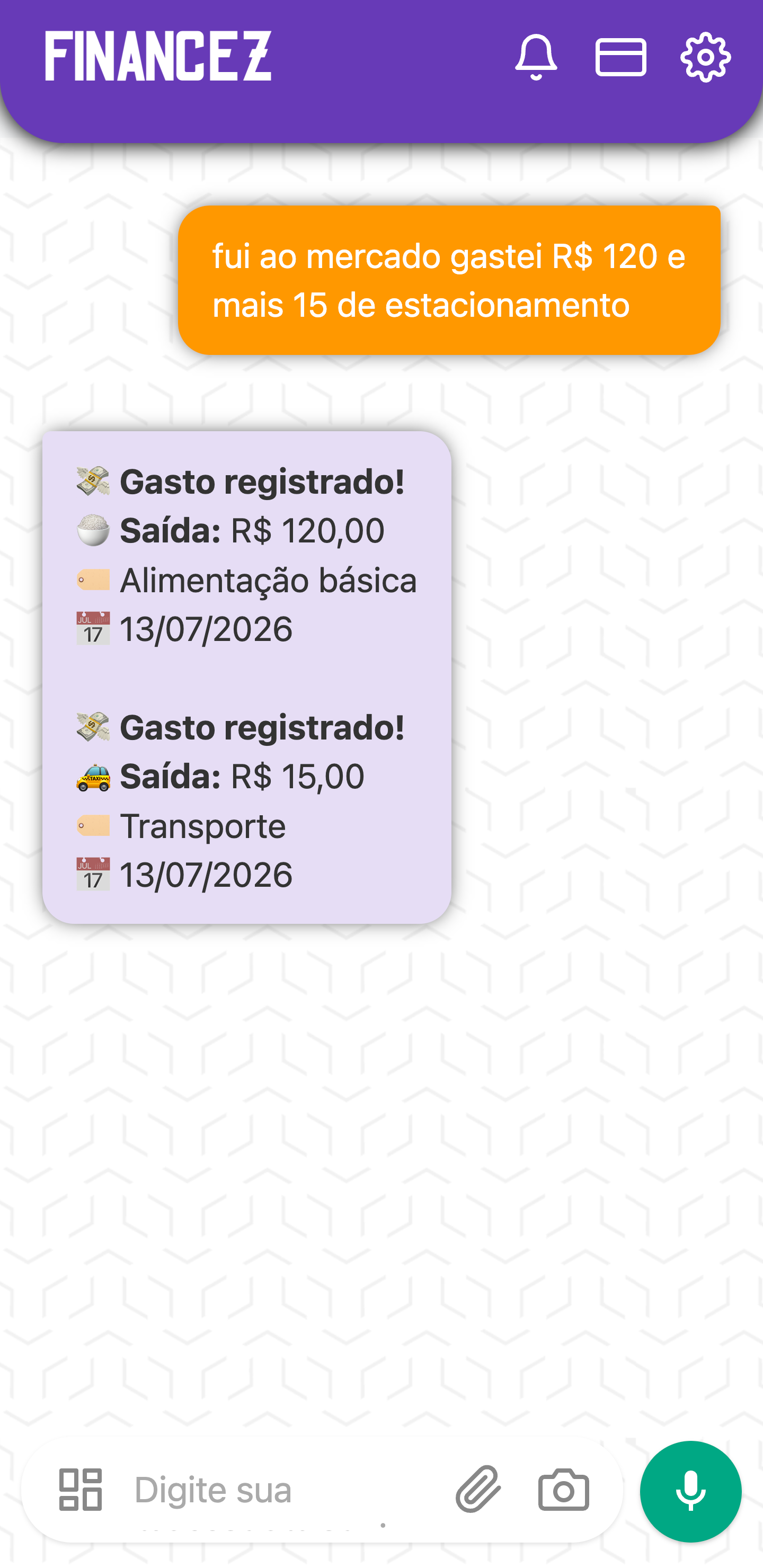 Registro de Áudio
